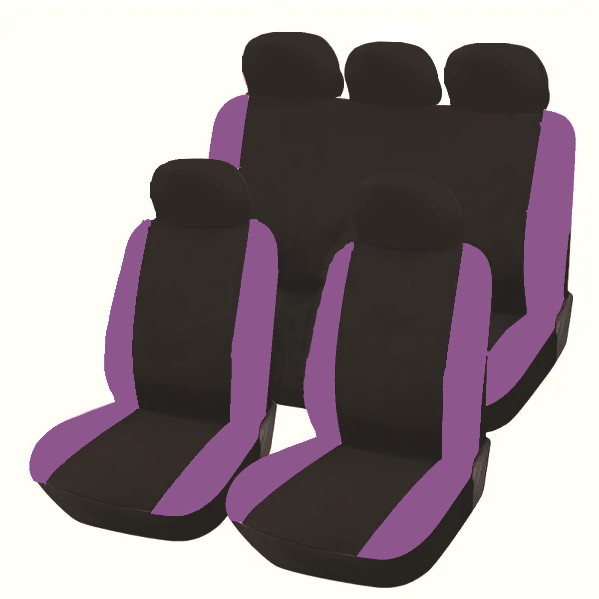 Personalidad transfronteriza a juego, tableta para automóvil completa, 5 asientos, juego de 9 piezas, cojín para asiento, funda de asiento decorativa cómoda y transpirable para automóvil general