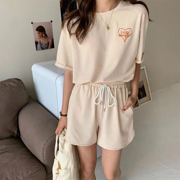 Short manga corta casual