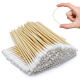 Wholesale price 6 inch long cotton swab 15cm round tip cleaning cotton swab machinery and equipment industrial wiping special