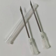 厂家异形针 刀针 三棱针 不锈钢挑刺针侧孔针 极细34G 32G毛细管