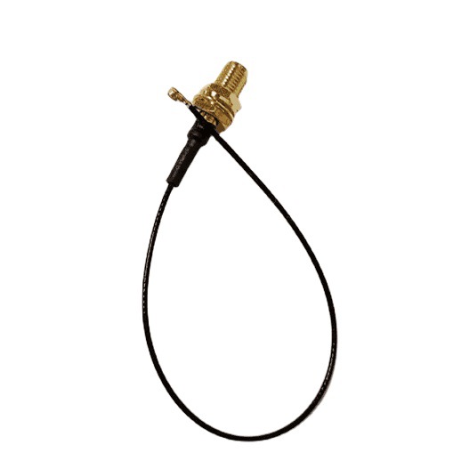 RG 1.13 银线  RP-SMA母头转IPEX1代端子50欧 射频同轴天线连接线