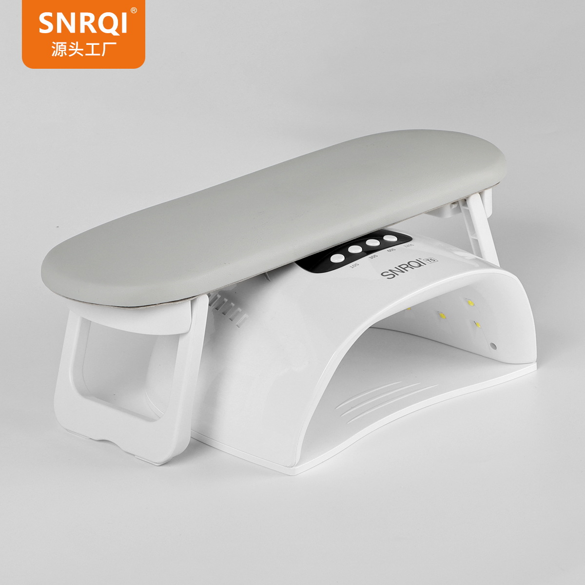 H6 Luz de lujo manicura mano almohada traje portátil plegable fácil de limpiar manicura mano almohada cómoda antideslizante manicura mano almohada