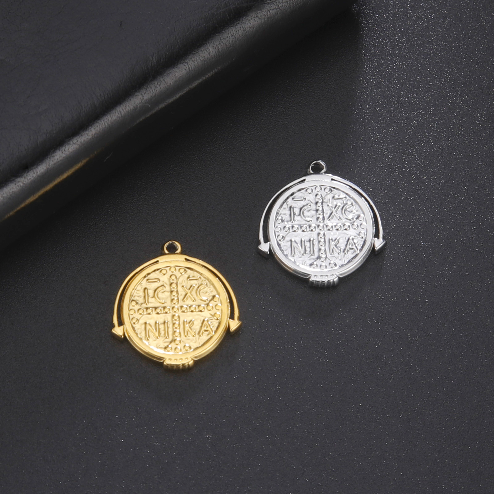 6g Weight Pendant Jewelry Making Type DIY Jewelry Accessories Classification 1 Piece Quantity 304 Stainless Steel Material Solid Color Pattern Plating Design Simple Style Style 1 Piece 304 Stainless Steel Solid Color Pendant 6