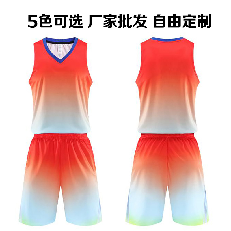 Speed Wholesale Adult Sportswear Men's Sports Game Basketball Suit Summer New Basketball Suit suit Sports Vest