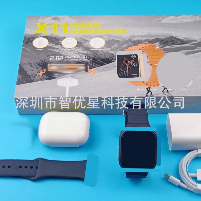 X11 Smart Watch Huaqiangbei S8 Bluetooth Phone Watch iWatch Double Strap Sports Watch Factory Wholesale