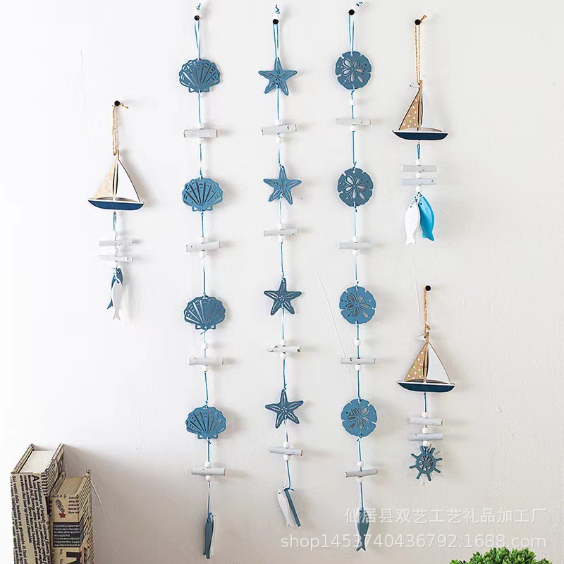 Mediterranean style three-dimensional starfish scallops small fish…