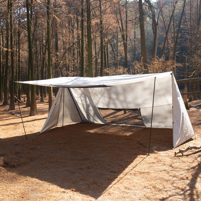 Personalizado a prueba de lluvia y protección solar torre A camping gran camping camping al aire libre sombra portátil pergola abrigo