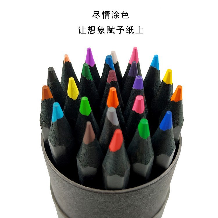 Set de lápices de colores de madera