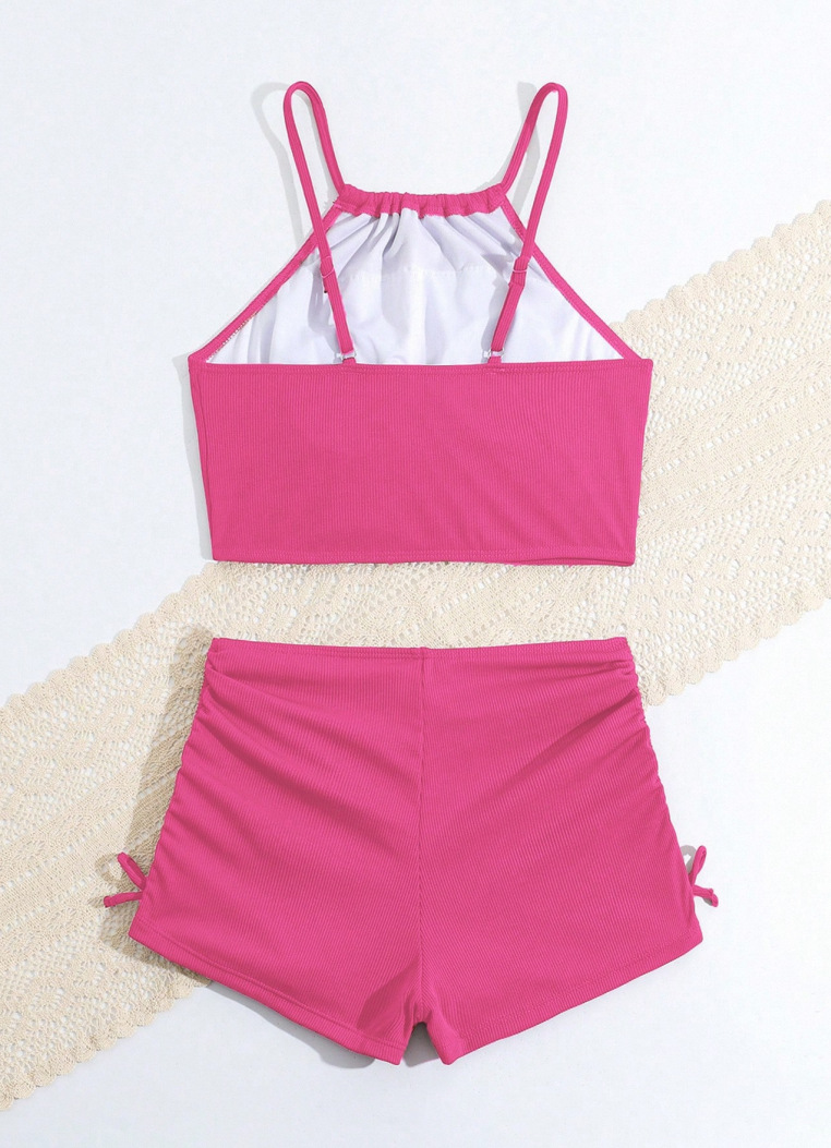 Damen Zweiteiliger Bikini Für Das Thermalbad Sportliche Bademode_voghion.com