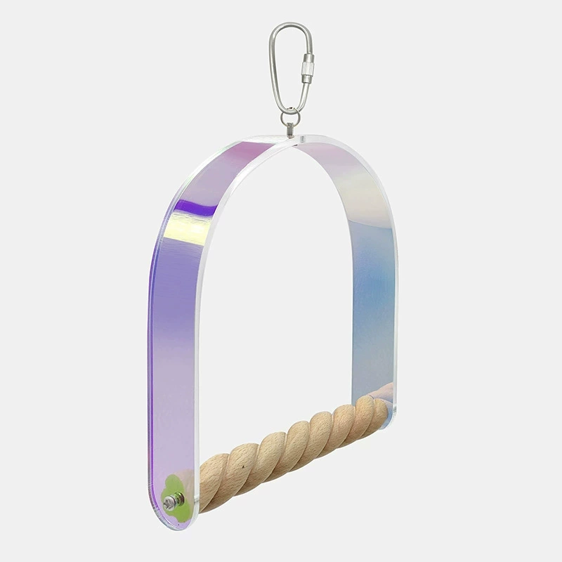 Попугай товары птицы игрушка акриловый свинг