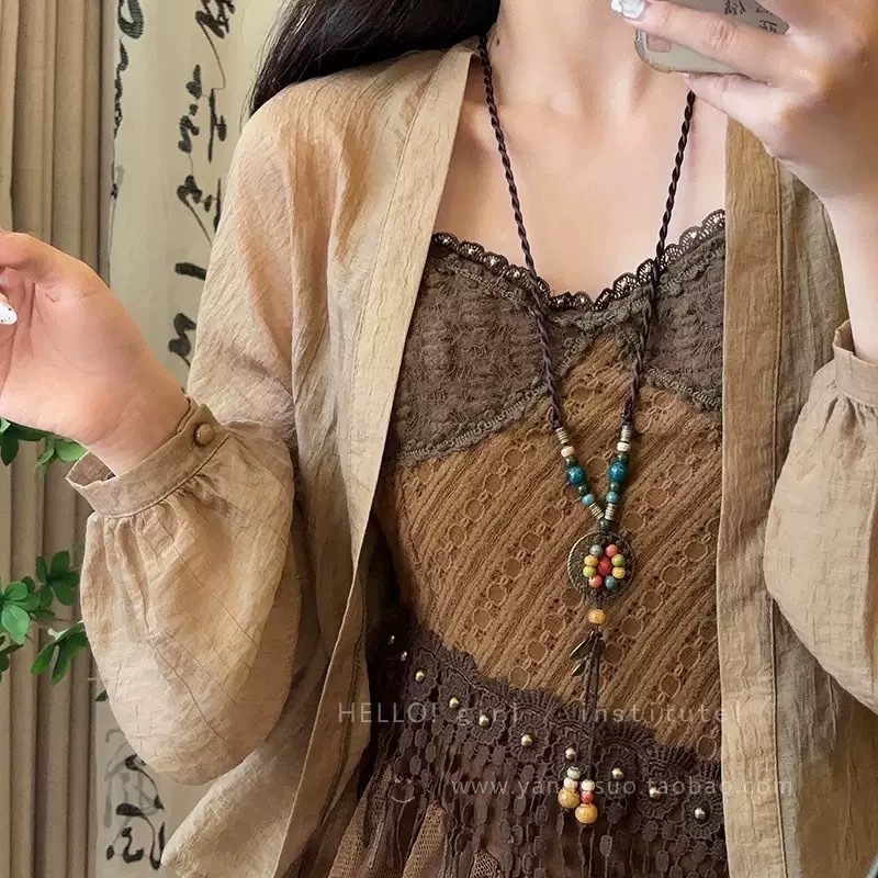 韩版自制!原创韩版ins海洋派大星长款项链小众复古百搭项链颈饰|undefined