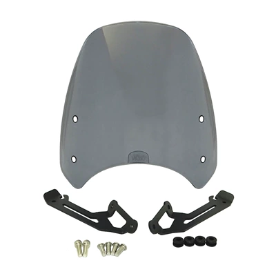 Suitable for Ducati Motorcycle front windshield - smoke-gray
