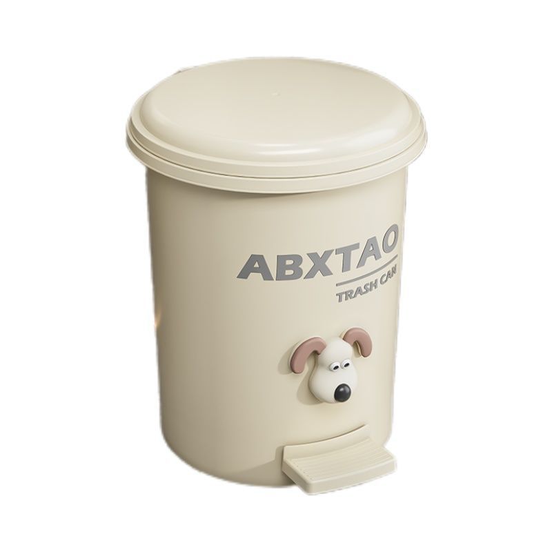 Basura con cubierta de pie para sala de estar, inodoro doméstico, cocina, inodoro de gran capacidad, inodoro de alto valor nominal