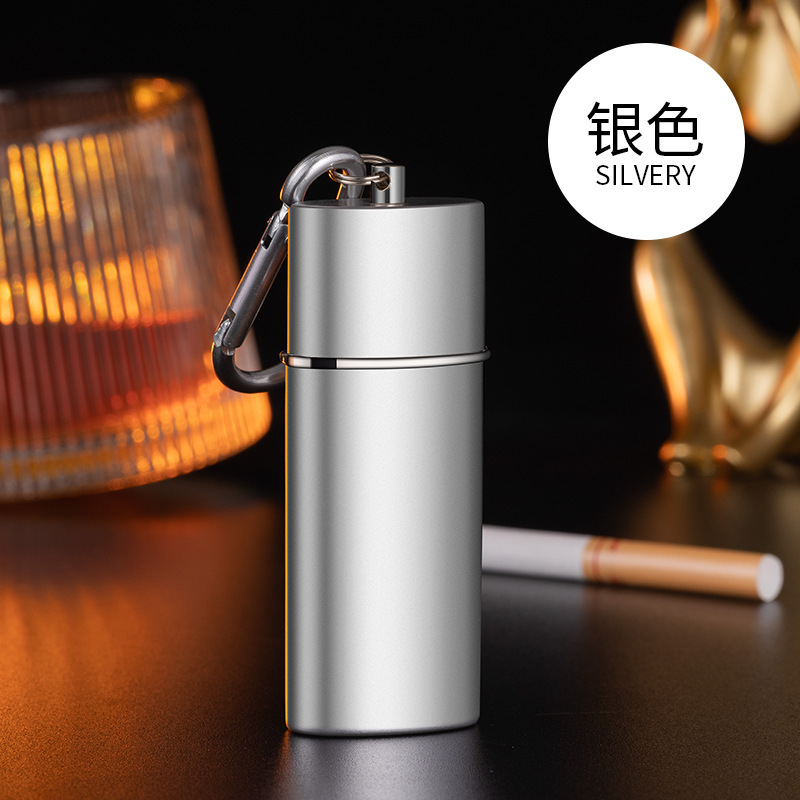 新款便携式烟灰缸车载文明迷你钥匙扣烟灰缸随身防飞灰精致烟灰缸|undefined