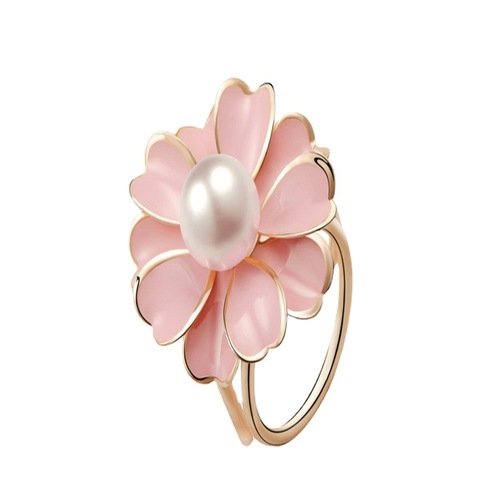 Korean spring personality natural and simple three-ring scarf buckle creative versatile diamond corsage dual-purpose scarf buckle brooch