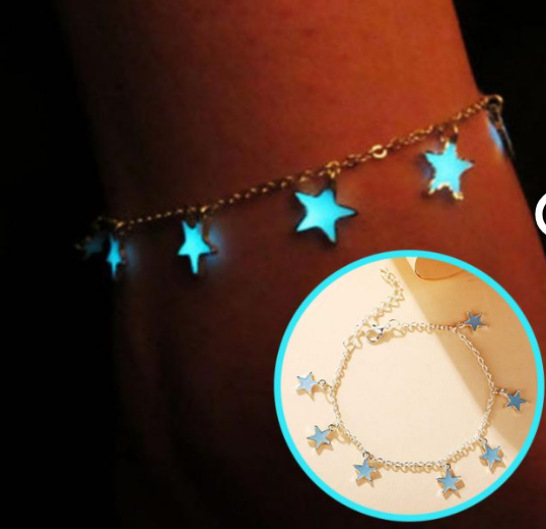 Qibi Amazon Venta caliente titanio acero epoxi suerte trébol de cuatro hojas pulsera amor colgante collar al por mayor