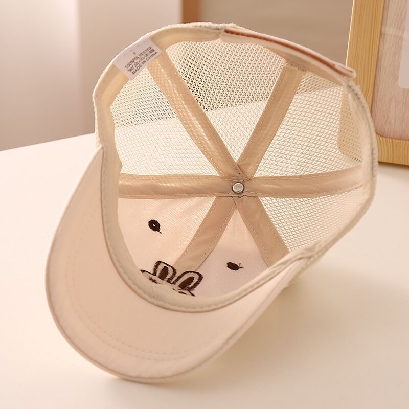 Niños Unisex Estilo De Dibujos Animados Dulce Estilo Simple Conejo Letra Bordado Gorra De Beisbol display picture 12