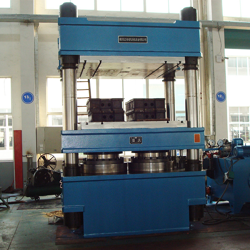 16DXB large hydraulic press 1200 t flat vulcanizing machine Thunder device lengthened insulator hydraulic press