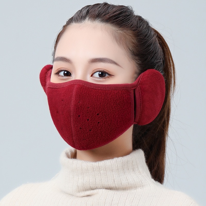 美拉德秋冬保暖口罩骑行防风御寒无痕显瘦修饰小脸型护眼角可水洗|undefined
