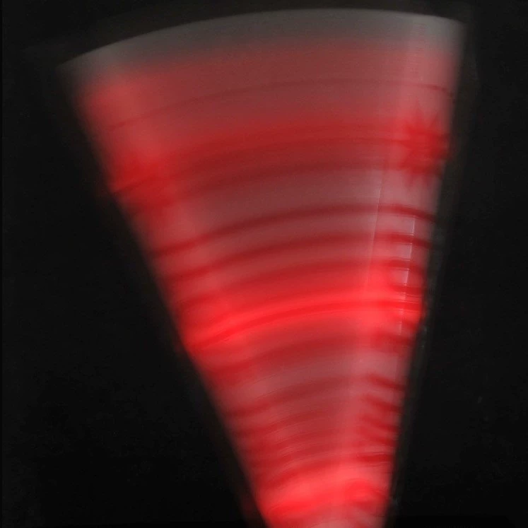 Sponge colorful flashing light stick from foam, 40 cm