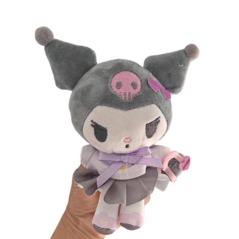 kt 猫カレッジスタイル制服サンリオシナモンドッグクロメキーホルダーペンダントスウィートガールギフトスクールバッグペンダント|undefined