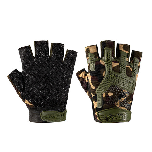 Sealskin Half Finger Gloves for Men, Special Forces Combat Training, Military Enthusiasts, Outdoor Cycling, Mountaineering, Amazon Fitness, Sports