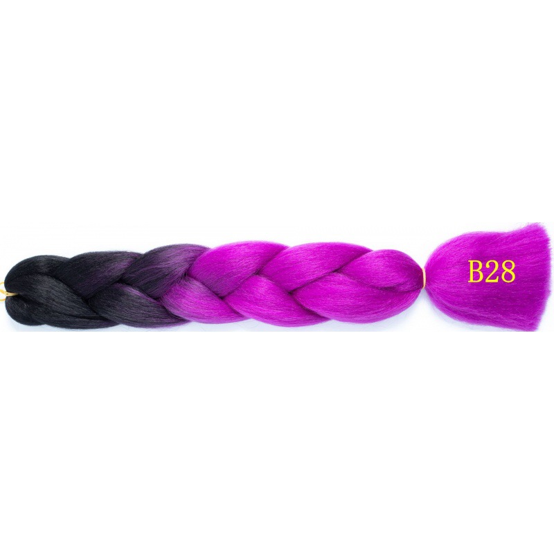 Extensiones de trenzas jumbo de 24 pulgadas, cabello sintético para trenzar