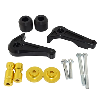 body anti-drop block anti-drop – Motorcycle frame - gold