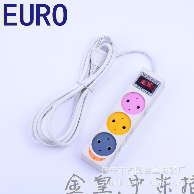 Enchufe EURO POWER SUPER EXTENSION SOCKET de estilo europeo