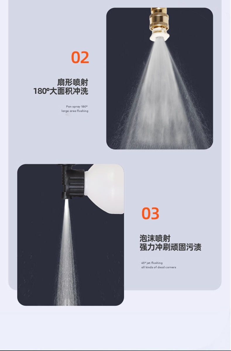 Cross-Border New Wireless Home Car Washing Machine Portable Powerful Water Spray Gun Rechargeable Lithium Battery Car Washing High-Pressure Water Gun