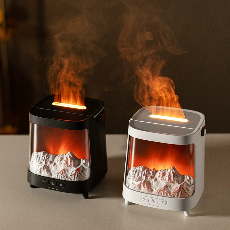 (Cross-border trading), table ultrasonic aroma diffuser, humidifier, new collection, 3D, remote control