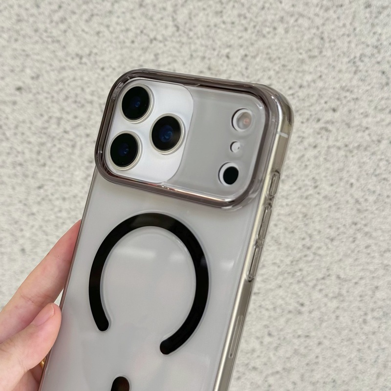 适用iPhone17AIR手机壳简约苹果16promax透明磁吸壳15防摔保护套|undefined