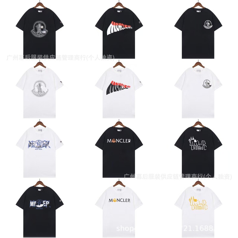 Cross-Border Foreign Trade 26 Summer New Style Mon Full-Print Short-Sleeve Top Unisex Half-Sleeve Round Neck T-Shirt Loose Casual Cross-Border Foreign Trade 26 Summer New Style Mon Full-Print Short-Sleeve Top Unisex Half-Sleeve Round Neck T-Shirt Loose Casual