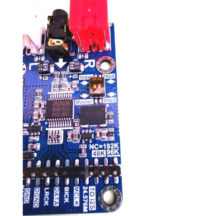 DLHiFi I2S ADC HiFiオーディオキャプチャカードモジュールwm 8782sマスタスレーブモード开発ボード24BIT|undefined