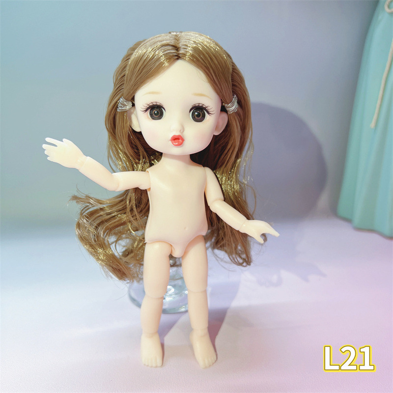 17センチ8分BJDビープ音かわいい女の子3d真眼13関節玩具素体人形メーカー卸売り|undefined