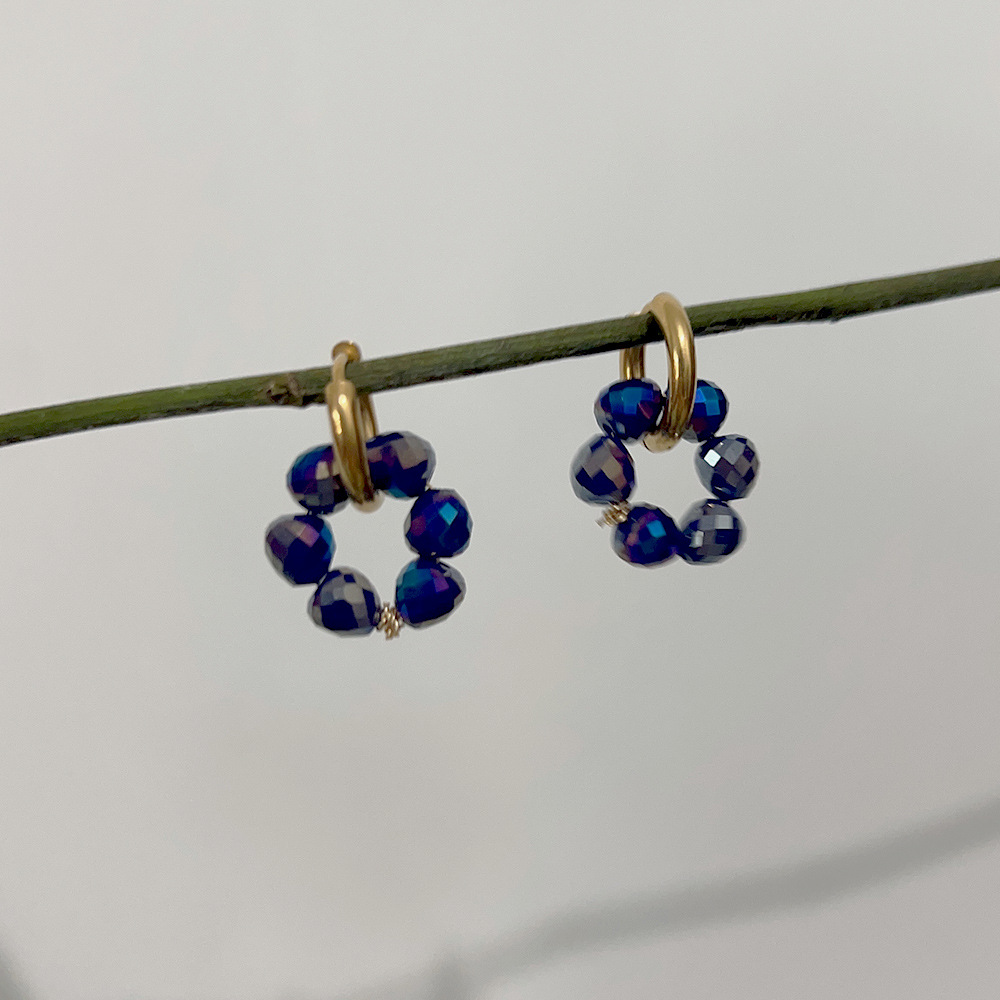 Plating Design Fashion Geometric Stainless Steel Plating Earrings 1 Pair