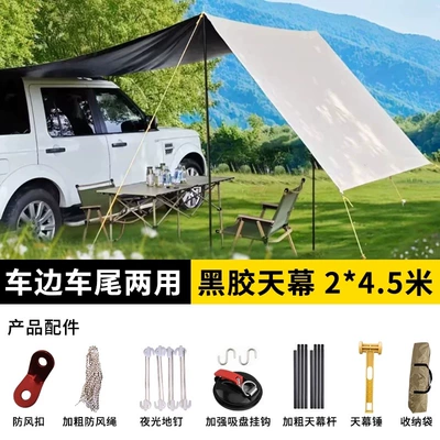 direct supply from the factory, Avtomobil yan çətirləri - 245m-vinyl-canopy