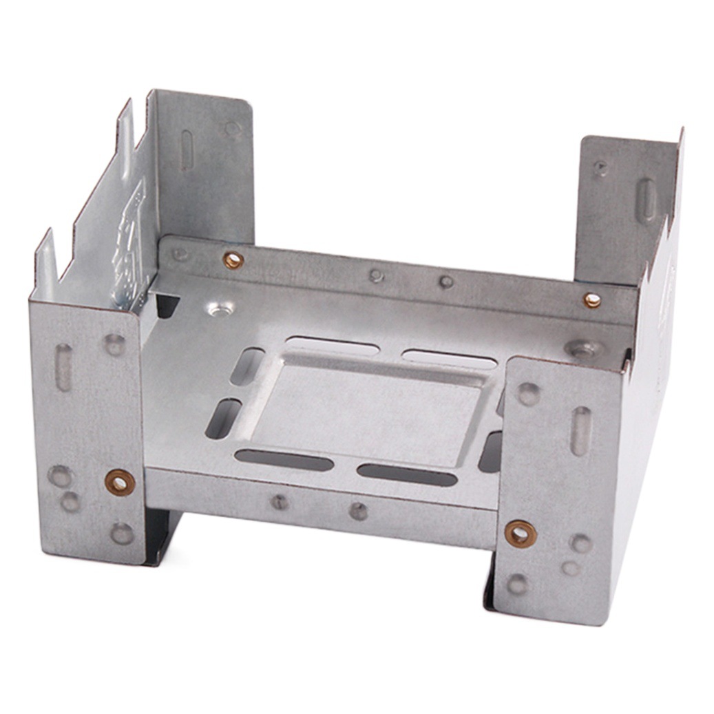 Estufa de alcohol sólido portátil de camping estufa plegable alemana estufa de tarjeta estufa de alcohol plegable al aire libre