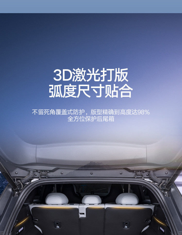 Suitable for 25 Models of Nio Et5T Es6 Ec6 Es8 Et7 Ec7 Trunk Mats, Full Coverage Car Trunk Mats