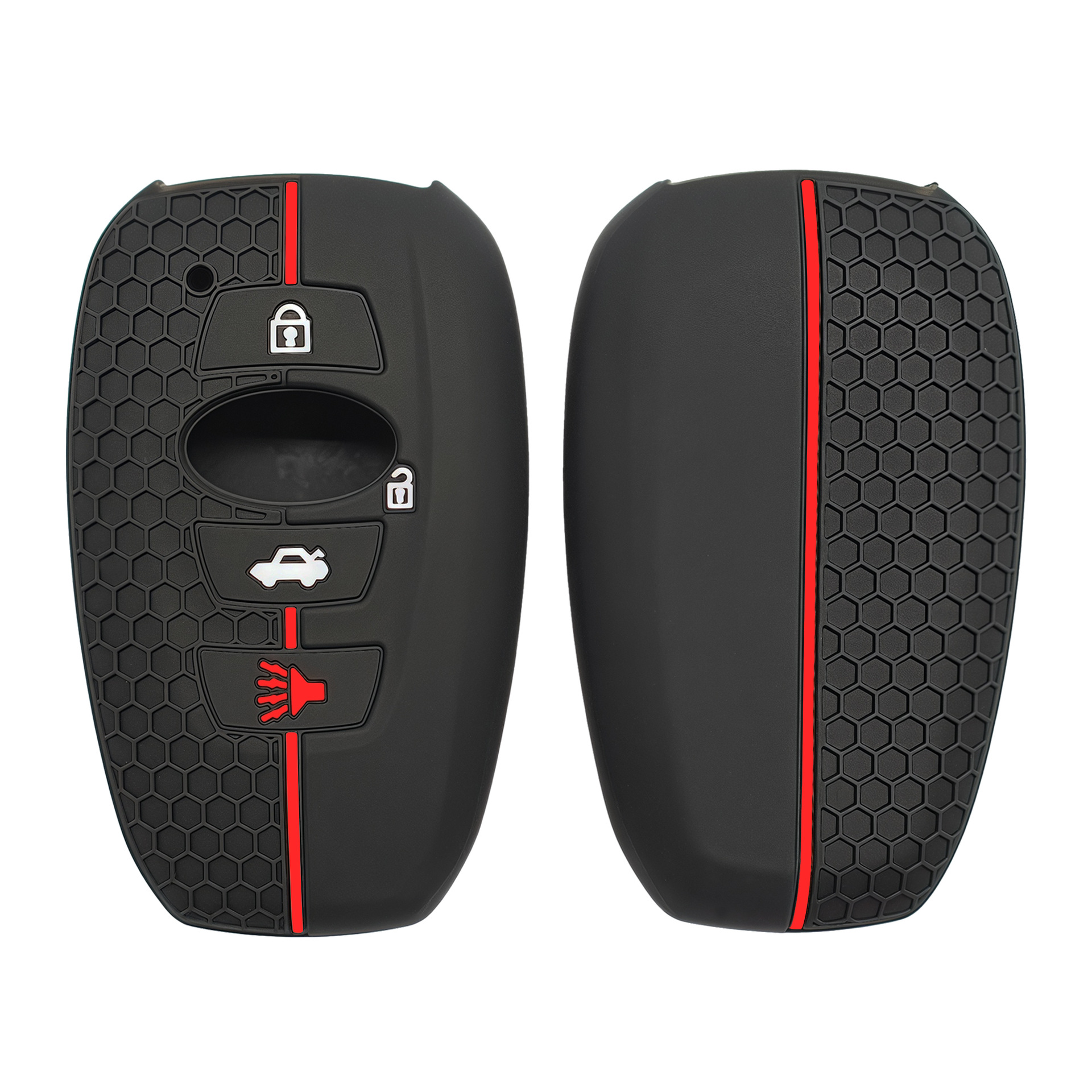 Suitable for the New Subaru Outback Silicone Key Case, Forester Remote Control Silicone Protective Cover, Factory Direct Delivery