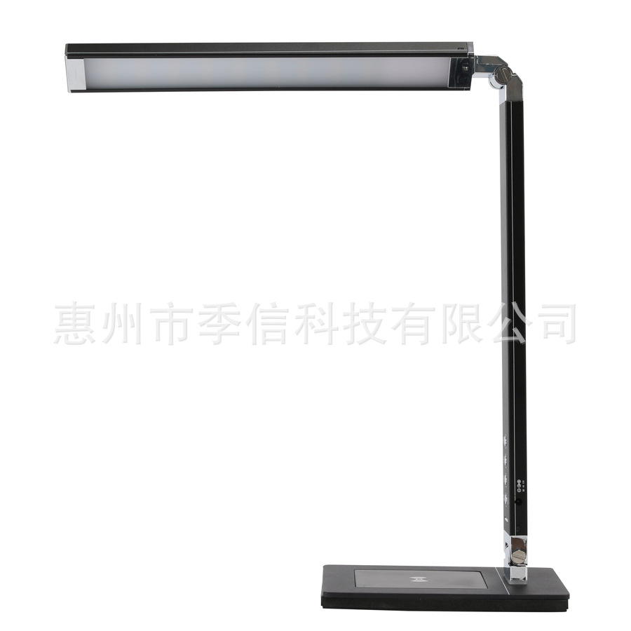 厂家定制10W调光调色无线充USB手机充电可折叠LED台灯