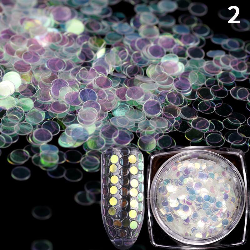 Joyería de uñas melocotón corazón redondo estrella de cinco puntas lentejuelas uñas de bricolaje textura láser brillo gradiente fototerapia de uñas