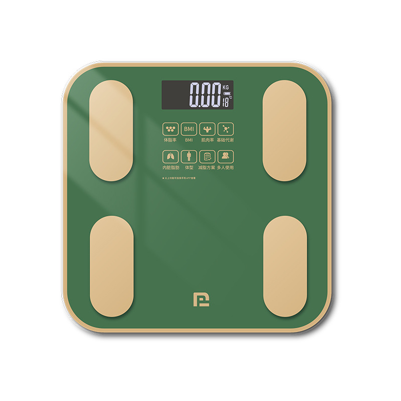 Escala de peso doméstica de carga de peso corporal inteligente pequeña precisión pesaje electrónico humano se ha conectado a Mijia APP