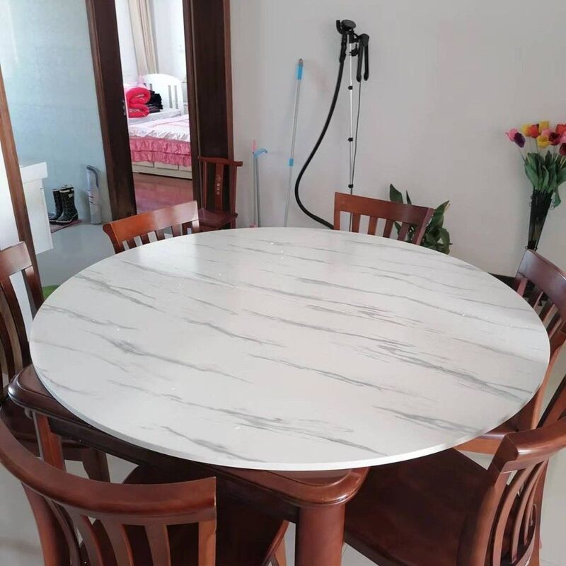 Round Table Top, Foldable Large Round Table, Extendable Legless Foldable Table Top, Foldable Round Tabletop