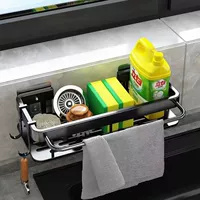 Полки для кухни с отверстиями, стойка слива, водная раковина, моющие губки для посуды, корзина для хранения, полка в ванной