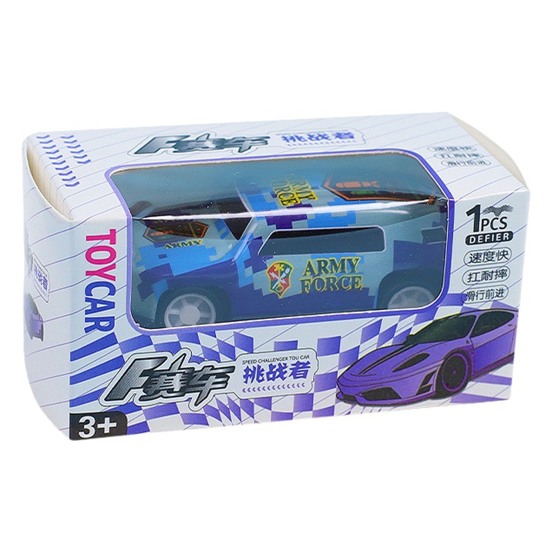 Coche de aleación para niños simulación de juguetes coche de inercia mini coche de jardín de infantes niños al por mayor