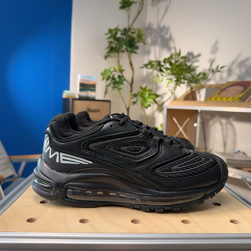 Cross-Border Putian Shoes Pure Original Max98 Full-Length Air Cushion Running Shoes Retro Running Shoes Thick-Soled Heightening Casual Sports Shoes