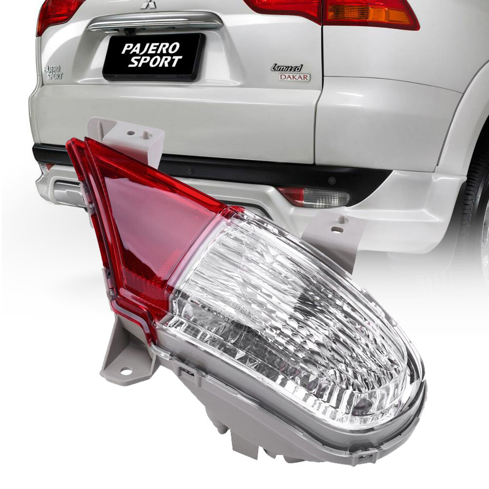 Aplicable a Mitsubishi 08 - 13 Pajero parachoques traseros luz de niebla trasera indicador de freno reflector