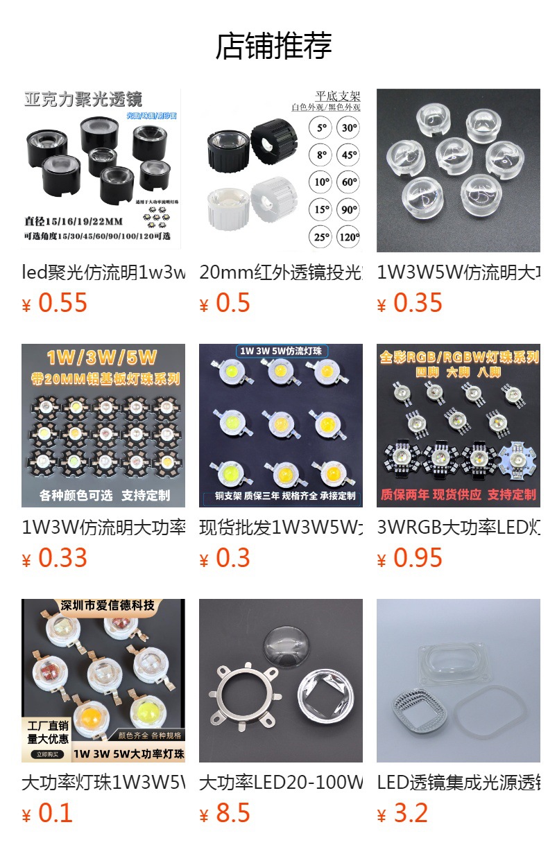预览状态下无法点击,发布后,可点击跳转到对应的商品页面