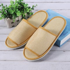 Factory Supply Disposable Cotton Rugs Slippers for Hotels, Guesthouses, Homestays, Guest Rooms, Home Use, Welcome Guests, Thick, Logo Printing Available